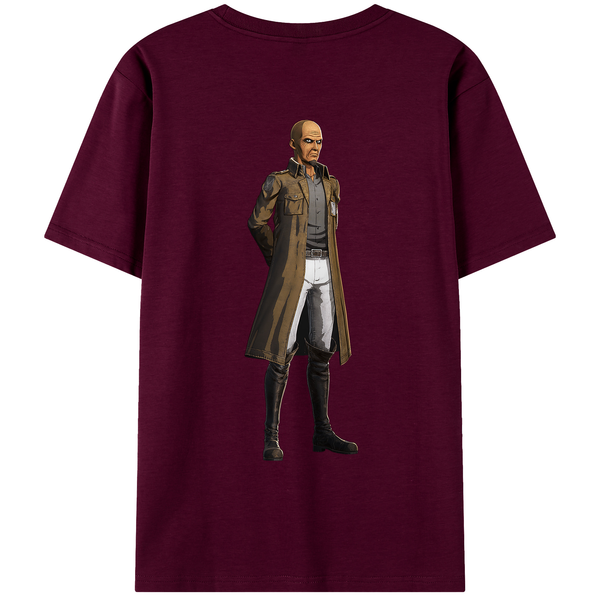 （画像用） 進撃の巨人 Attack on Titan レディース半袖Tシャツ(バックプリント)